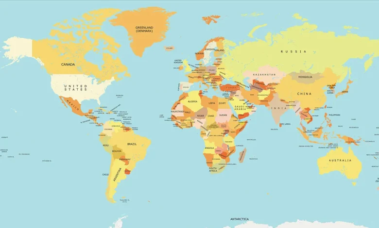 کدام کشور مهاجر افغان میپذیرد؟ (آپدیت 2025) 1 نقشه جهان