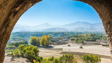 دیدار با جاذبه های گردشگری افغانستان 24 چشمانداز طبیعت افغانستان از دریچه سازهای سنگی در ارتفاعات
