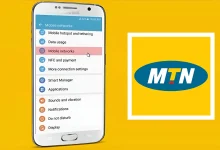 آموزش تنظیمات انترنت mtn افغانستان؛ اندروید و آیفون 80 لوگوی اینترنت mtn افغانستان کنار موبایل