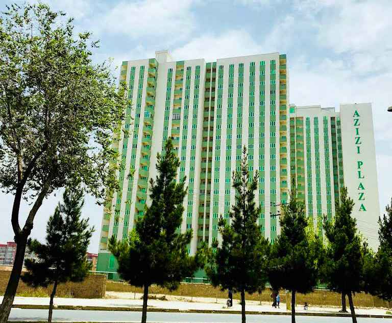برجهای افغانستان؛ از آسمانخراشهای مدرن تا منارههای تاریخی 3 برج عزیزی پلازا در کابل
