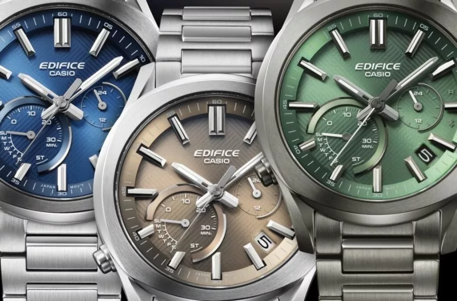 سه رنگ، یک امضا؛ Edifice EQB‑1300 کاسیو رونمایی شد 2 Casio Edifice 1