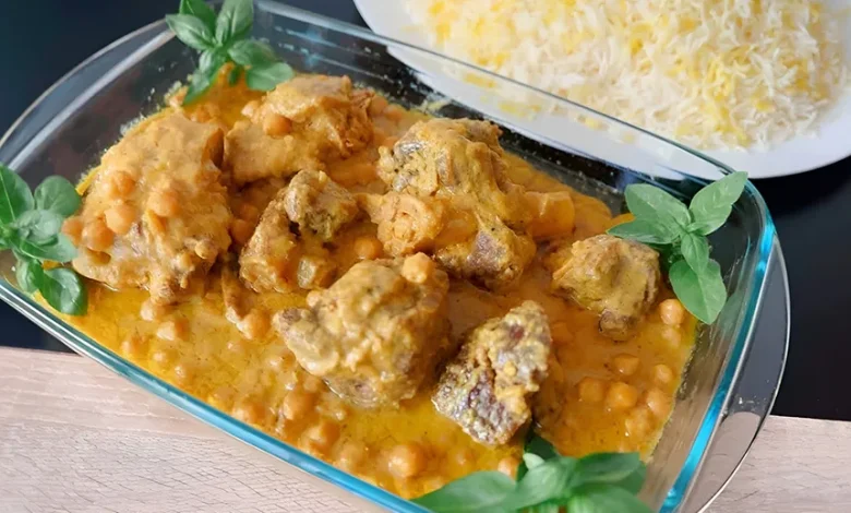 طرز تهیه لونگ هراتی؛ آموزش یک خورشت اصیل و ترش افغانستانی 1 خورشت لونگ هراتی با پلو